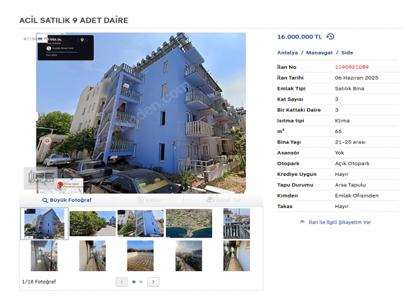 Satılık Otel